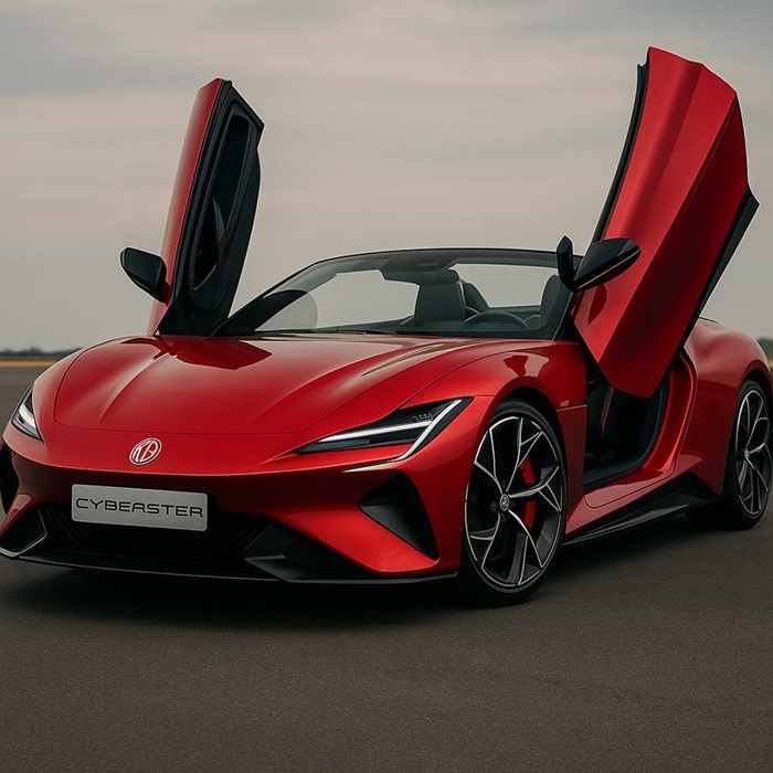 2025 MG Cyberster Price, Mileage, Features, Range Image