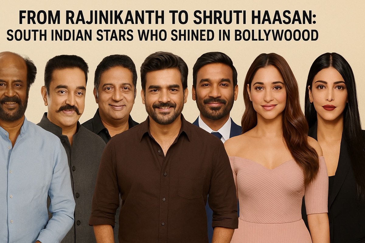 From Rajinikanth to Shruti Haasan South Indian Stars Who Shined in Bollywood
