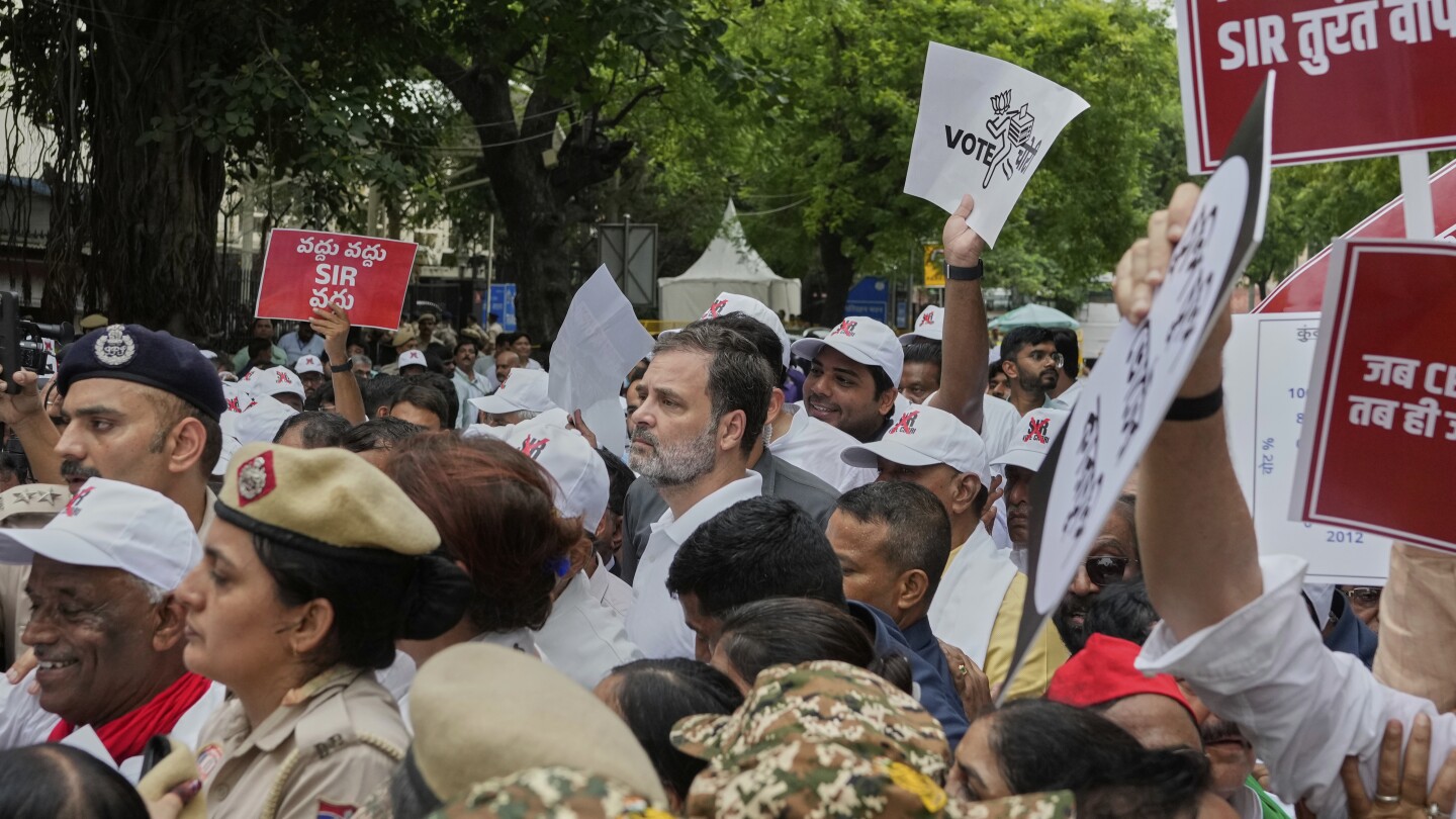 Opposition Slams Electoral Roll Revision as Government Chooses Voters Move bollywoodlifes.in